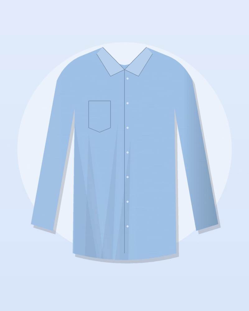 Oxford Overshirt — Sky