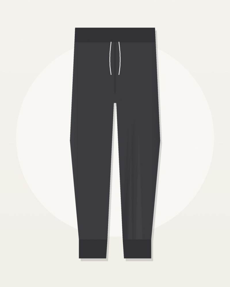 Relaxed Joggers — Charcoal